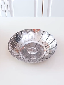 Kukusan Stainless Flexible (15-25cm) - Steamer Alat Kukus Serbaguna