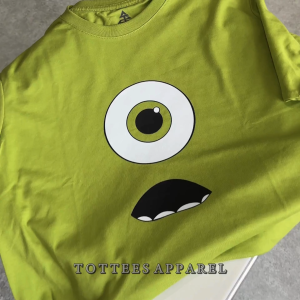 TOTTEES APPAREL | MIKE WAZOWSKI MONSTER UNIVERSITY ANIME TSHIRT | Graphic Print Men