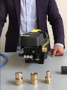 2PCS Konektor Adaptor M22 *1.5 Untuk Pressure Washer 1/4 Male M14*1.5 female Quick Release Jet Cleaner