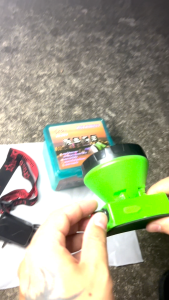 ไฟฉายคาดหัว LED1200W ความจุแบตเตอรี4000 mAh ไฟฉายคาดหัว กันน้ำ-กันฝนได้ -ปรับได้2 ระดับ:ไฟแรง ไฟอ่อน