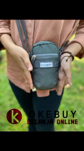 Tas Hp Kalibre 928075999 Grey: Smartphone Case Selempang Untuk Pria & Wanita