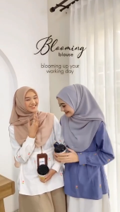 Blooming Blouse - Naisha Work Chic | Blouse Bordir Bunga by Naisha Official