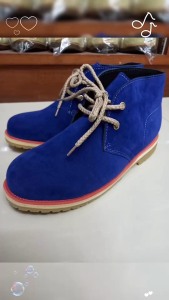 รองท้าเซฟตี้หัวเหล็ก เช็คโก รุ่น/Model :009รองเท้าหุ้มข้อ รองเท้าเช็คโก รุ่น/Model :009 วัสดุ/Material : หนังกลับแท้ 100 %