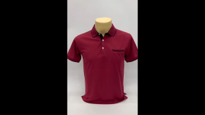 เสื้อคอโปโลแขนสั้น ผ้าดรายเทค (Dry Technology) มีกระเป๋าที่อกยี่ห้อ C59 AIR # 087 เสื้อคอปก เสื้อผู้ชาย เสื้อสีพื้น Kingberry Shop