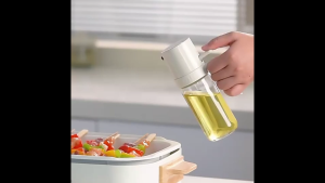 LEDOZI Botol Semprot Kaca Isi Ulang Dispenser Penyemprot Minyak Goreng Dapur Untuk Memasak Memanggang Penggoreng 250ml - AAB049 - 7CHKQ8GY