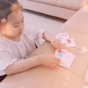 Baby Early English Learning Flash Cards Montessori Preschool Educational Alphabet ABC Numbers Toys