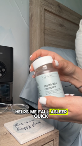 Pure Form Melatonin Complex | 3mg Melatonin + 690mg Natural Sleep Aids | No Next-day Drowse | Rebalance Sleep-Wake Cycle