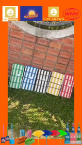 Sun Brand เสื่อพับปิกนิก ขนาด130x180cm. พับเก็บได้มีหูหิ้วน้ำหนักเบา มี 5สีให้เลือกซื้อ เสื่อพับ เสื่อลายทาง เสื่อปิกนิก