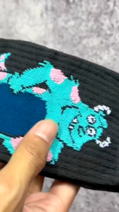 Kaos Kaki Oldschool Motif Skate Merk Panjang Premium - Hosela Project