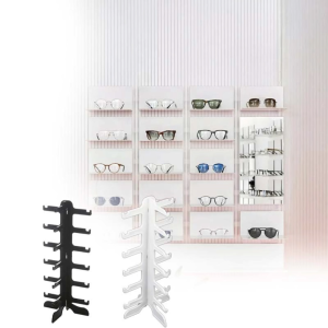 Tempat Kacamata Untuk Tampilan Konter Toko Display Pajangan Kacamata Rak Display Kacamata Akrilik 6 Susun