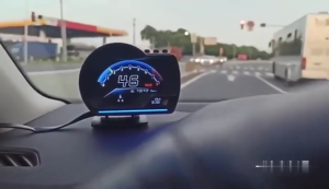 P6 Obd2+Gps Speedometer Dual System Head Up Display Car Hud Gauge Digital Obd2 Car Speedometer Water&Oil Temp Rpm Meter