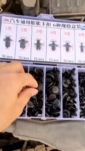 Baut Klip Kancing Rivet Spakboard Bumper Mobil Universal 100 pcs Set