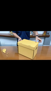 กล่องกระดาษลูกฟูก สามารถกอฮิตได้ด้วยกล่องเก็บเอกสารขนาด A4 ที่มีลังการ 1 ชิ้น/แพ็ค