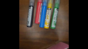 PEBEO Arti Stick Repositionable Window Paint Marker Set Children DIY Art & Craft Educational Toy