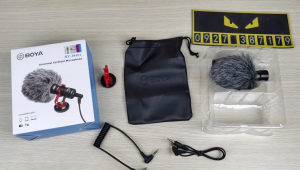 (CÓ SẴN) MIC Thu Âm BOYA BY-MM1 Cho Máy Ảnh DSLR Mirroless Smartphone Action Cam Gopro DJI Pocket DJI Action