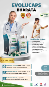 Obat Herbal Diet Pelangsing Badan Obat Kurangi Lemak Paling Ampuh Evolucaps Bharata 100% Original