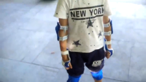 ชุดหมวกกันน็อค สนับเข่าเด็ก อุปกรณ์ป้องกันเด็ก สําหรับเด็ก 7ชิ้น  อุปกรณ์เซฟตี้ สนับกันกระแทก 2-14 ปี อุปกรณ์เซฟตี้เด็ก