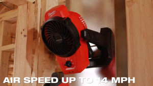 MILWAUKEE M12 AIR FAN (BARE) M12 AF-0 Cordless with Magnetic Base