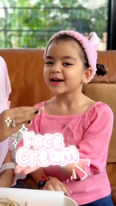 Little Fab Face Cream Pelembab Wajah Girl & Boy 40ml Anak Usia 3+ Tahun