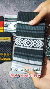 Kaos Kaki Oldschool Motif Tribal Skate Panjang Premium - Hosela Project