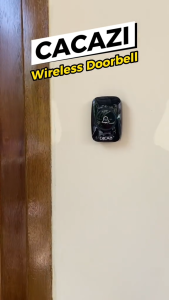Avvic x CACAZI Wireless Doorbell IP44 Waterproof - Bel Pintu Rumah 1 Receiver