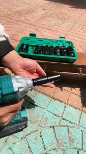 (Dikirim Dari Jakarta) Drive Deep Impact Socket Set 10Pcs/15Pcs 1/2 Inch - Toolbox Mata Socket Extention Impact Socket