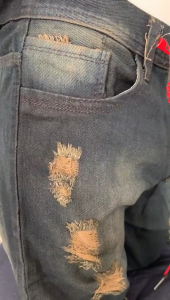 TURUN HARGA Celana Jeans Pendek Sobek Pinggang Tali Pria Size 28-33 / Jeans Sobek Pria / Celana Sobek Pria / Jeans Pendek Denim Pria / Denim Pendek Pria / Denim Sobek Pria / Jeans Pria / Celana Jeans / Jeans Pendek Distro / Jeans Distro Pinggang Tali Pria