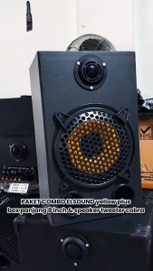Paket Combo Elsound 8 Inch Yellow Plus Box 8 Panjang Dan Tweter Cobra