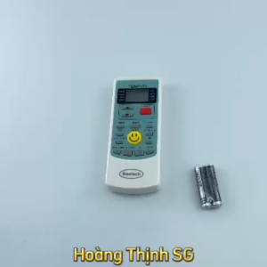 Điều khiển điều hòa Reetech Mã 01 YKR-H008 Remote máy lạnh Reetech - Tặng kèm pin - Tạp Hoá Lee