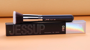 Jessup Kem Nền Cọ Mặt Trang Điểm Phấn Đường Viền Che Khuyết Điểm Má Hồng Cao Cấp Tròn Dẹt Lông Tơ Cho Kem Lỏng B069