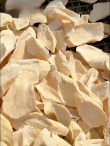 ยาจีนฮ่วยซัว 淮山 สมุนไพรบำรุงกำลัง แก้ท้องเสีย ท้องร่วง