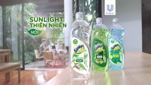 Nước rửa chén Sunlight Extra Thiên Nhiên Muối Khoáng & Lô Hội