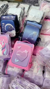 Balo học sinh tiểu học từ lớp 1-5 chống gù chống thấm nước chất liệu an toàn cho bé PK145