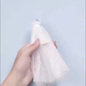 50/10ชิ้น เป็นกลุ่ม ตาข่ายสบู่ ตาข่ายตีฟอง ตาข่ายใส่สบู่ ถุงตาข่ายหูรูด ถุงตาข่าย นุ่มน่าสัมผัส นุ่ม ไม่ระคายเคืองผิว ถุงใส่สบู่