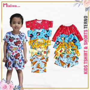 Trendy Fashionable Kids Clothing: Cotton Spandex Pajama Set & Kids Tshirt Shorts Set