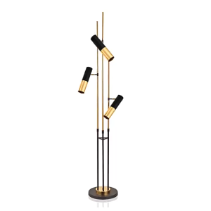 Đèn sàn ba đầu hậu hiện đại sáng tạo phong cách Bắc Âu đơn giản decor phòng khách phòng ngủ sofa