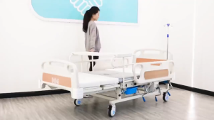 Electric nursing bed multi-functional hospital bed for the elderly paralyzed and turned over home patient lifting bed medical bed turned over rehabilitation bed washable hair with urinal