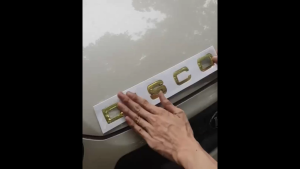 Tem Chữ nổi DISCOVERY 3D dán nắp capo ô tô Tem DISCOVERY trang trí xe hơi nhựa ABS mạ Crom cao cấp