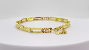 MJ Jewellery 375/9K Gold Bracelet T31