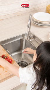 CGS Napoli Kitchen Sink Sets (Lababo) + CGS Emilia Mixer Taps (Gripo)
