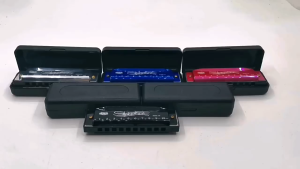 Alat Musik Harmonika 10 Hole Harmonica Chromatic Logam