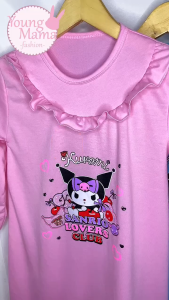 YMF - Gamis Anak Neici Kuromi | usia 4-13 th