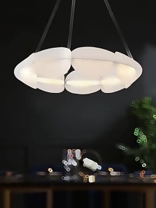 Đèn Thả Trần Cánh Hoa Bắc Âu Đèn Chùm Phòng Khách Nhà Hàng