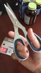 Kéo cắt đa năng GG156 GGOMI của Hàn Quốc lưỡi thép không gỉ dài 18.5cm