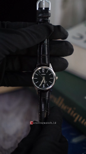 Jam Tangan Wanita Casio LTP-V005GL-1B Analog Quartz Watch Black Dial Brown Leather Strap