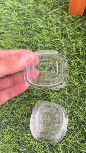 ถ้วยน้ำจิ้ม พลาสติดใส ขนาด 1-2-3 ออนซ์ สินค้าขายดีที่สุด 1เเพคมี50ใบ คุณภาพดี ใส่ซอสหรือน้ำจิ้มได้