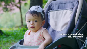 Bambi Baby Sunscreen Lotion 100ml | Sunscreen Bayi & Anak Spf 30++ | Waterproof & Water  Resistent