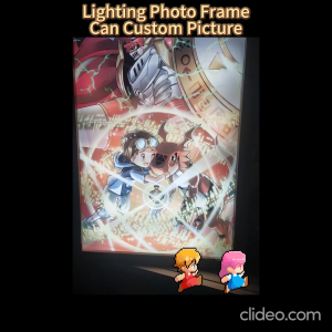 DAOSHI Light Photo Painting Decorative Sunshine Living Room Bedroom Wall Table Lamp Night 灯光画  Gift 礼物 Malaysia Stock