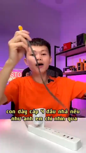 Dây cáp sạc nhanh 4 in 1 đa năng hỗ trợ truyền dữ liệu và sạc nhanh cho IP 20W và điện thoại android Type-C 65W