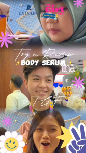La Tulipe Body Serum White Musk Lavender Vanilla Raspberry